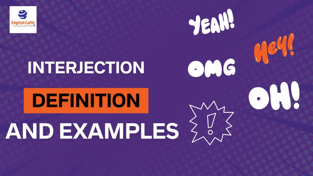 interjection definition and examples