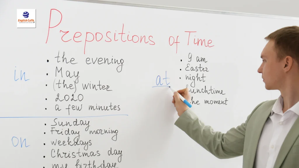 preposition of time