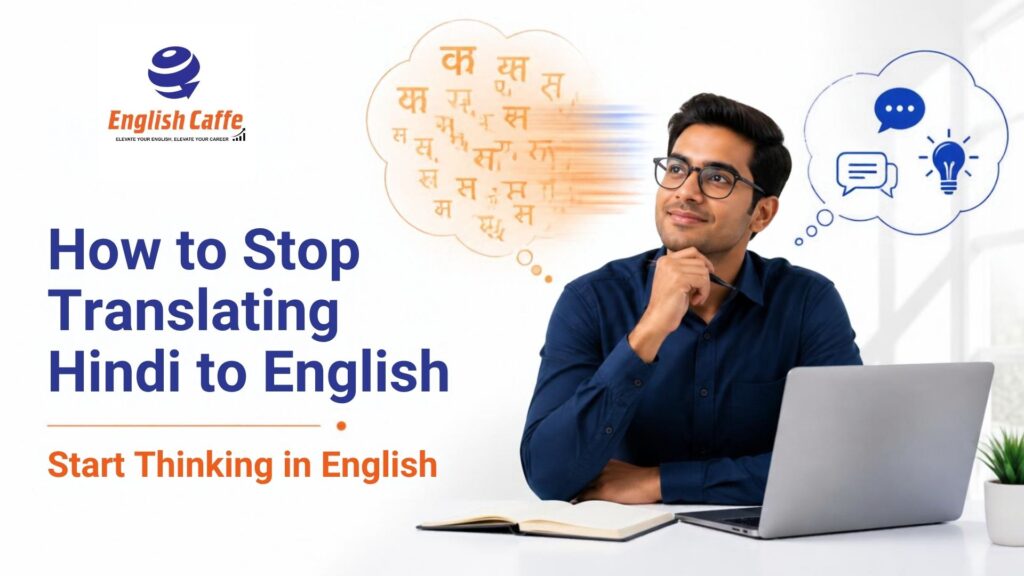 How to Stop Translating Hindi to English and Start Thinking in English